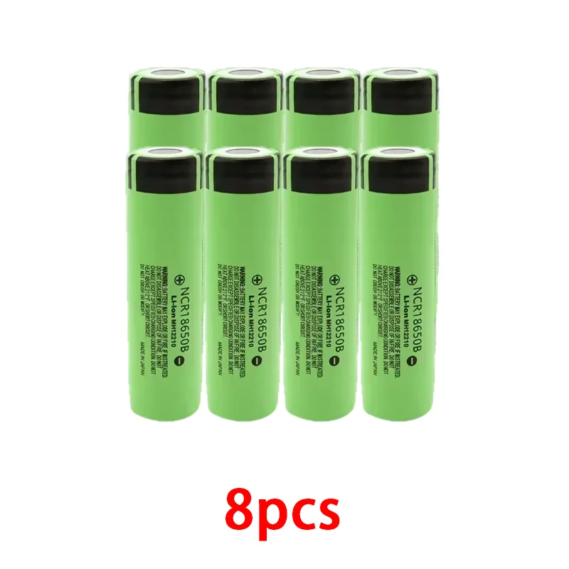 Batteria Ricaricabile 3.7V 3400mAh – 2 Pezzi, MH12210 Per Torce E Attrezzi Elettrici
