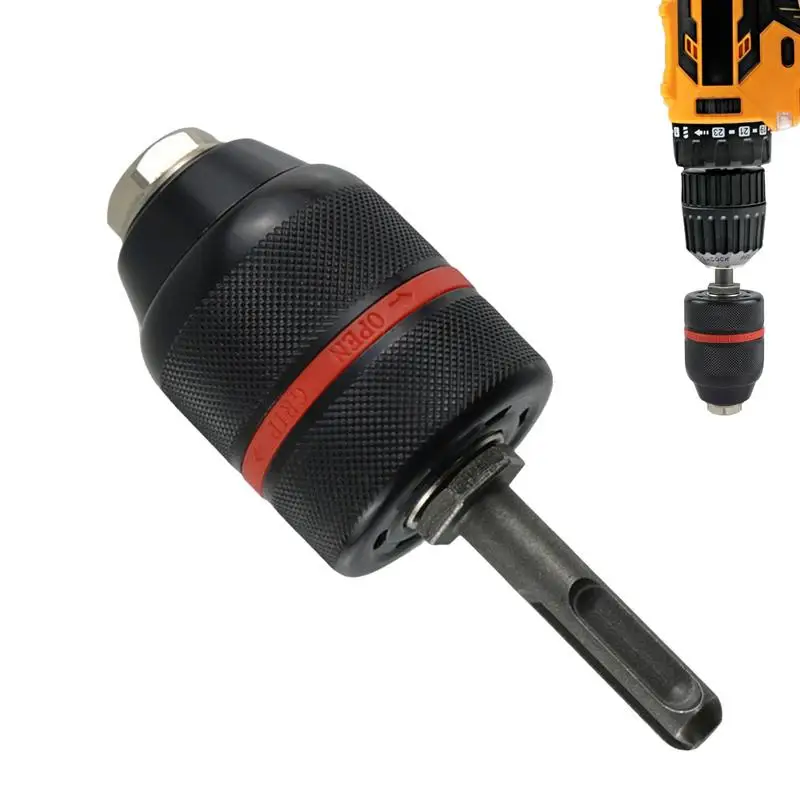 

Sds Chuck Adapter Drill Adapter Chuck Conversion Adapter Fast Change SDS Chuck Adapter Self-Locking Keyless Drill Chuck 1.5-13mm