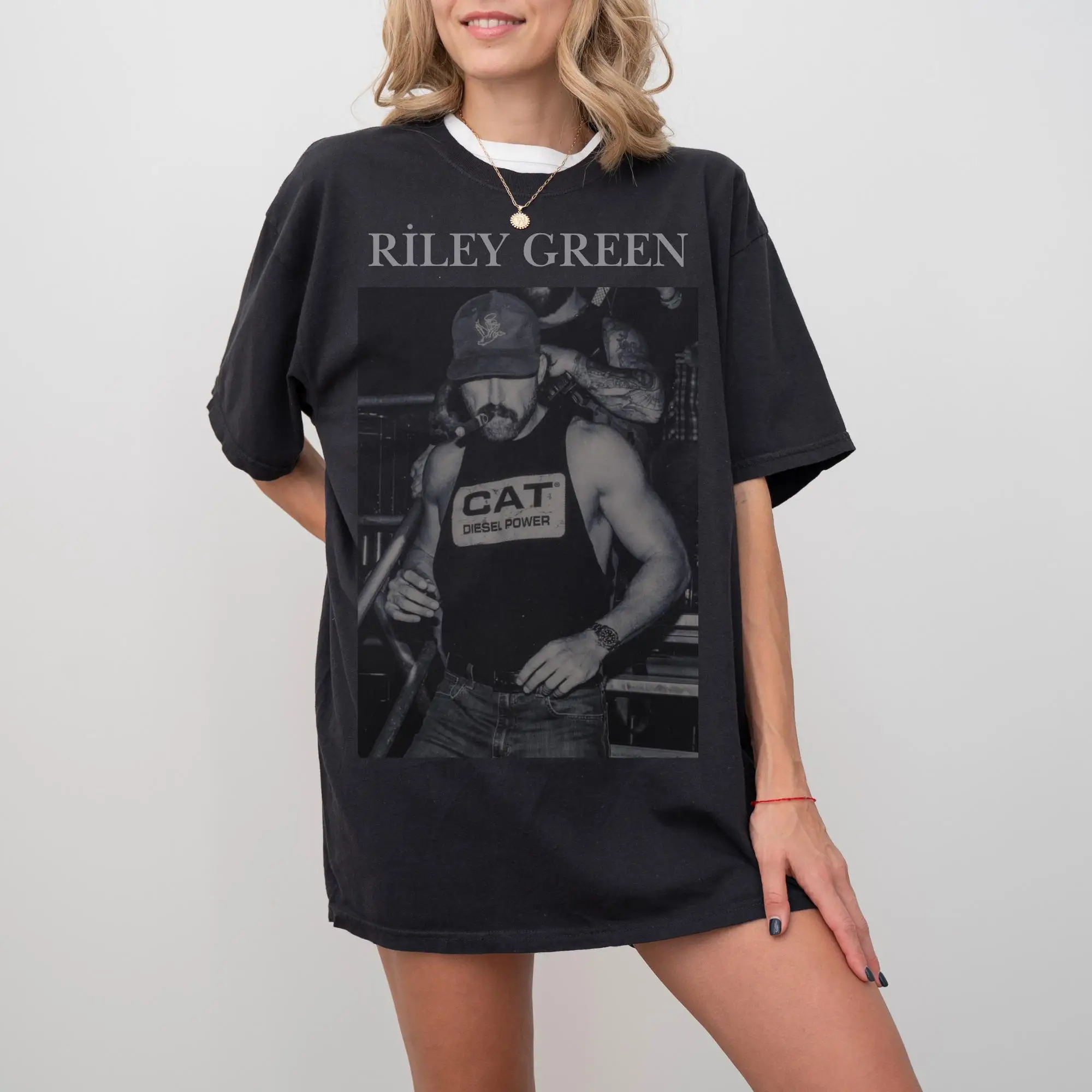 Riley Green T-Shirt Concert Shirt diesel power, duckman Trendy Concert Shirt, Comfort Colors Riley Green Shirt, Unisex T-Shirt.