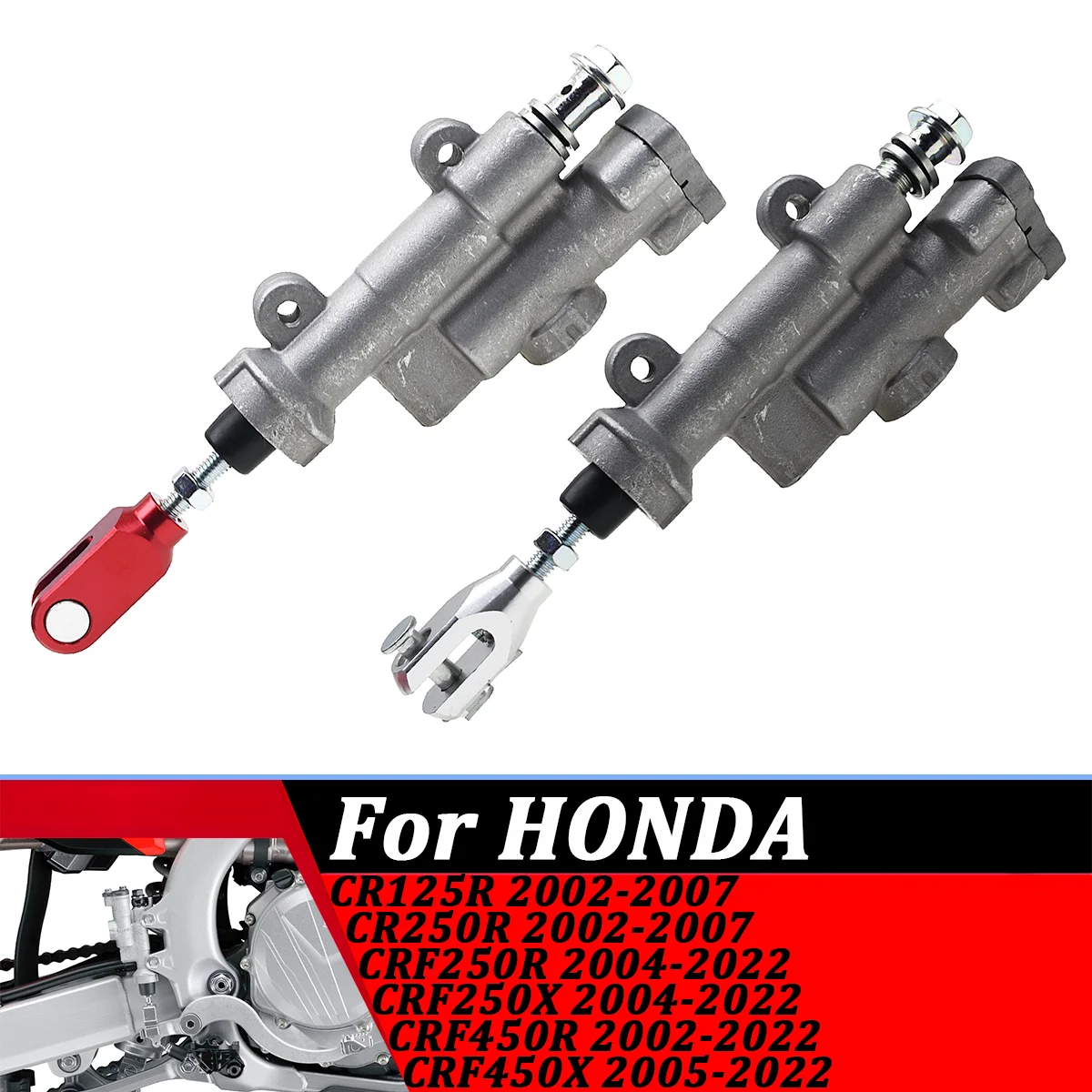 Dirt Bike Motorcycle Rear Hydraulic Brake Master Cylinder Pump For Kayo T4 T6 BSE 50cc 70cc 110cc 125cc 150cc 250cc ATV Pit Pro