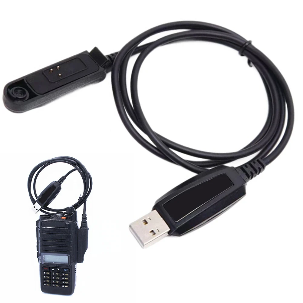 Compatible USB Cable 1 M Radio Programming Cable Robust Construction Stable Performance 1 Meter Length For BF 9700 For BF A58
