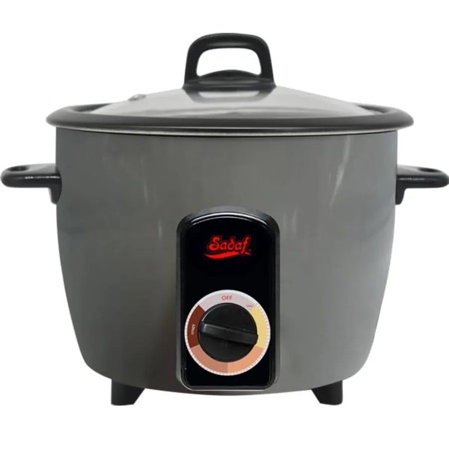 

One-Touch Automatic Rice Cooker for Middle Eastern Cuisine Electric Persian Rice Tahdig Cooker with Non-Stick Inner Pot Auto Sh