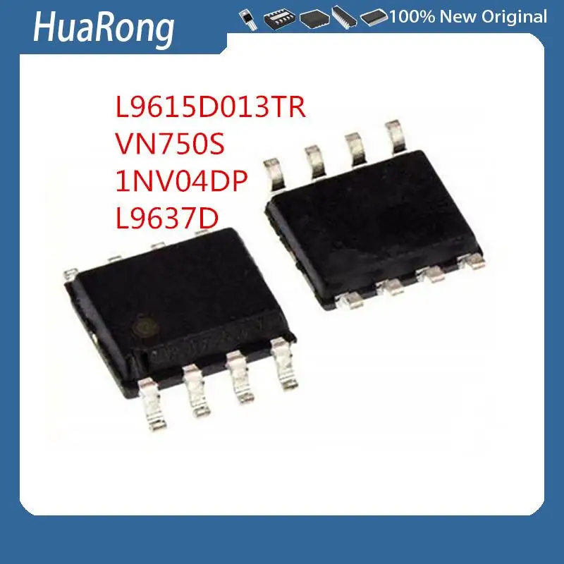 5PCS/LOT      L9615D     L9615D013TR    VN750S      1NV04D     1NV04DP      L9637D    L9637        SOP8