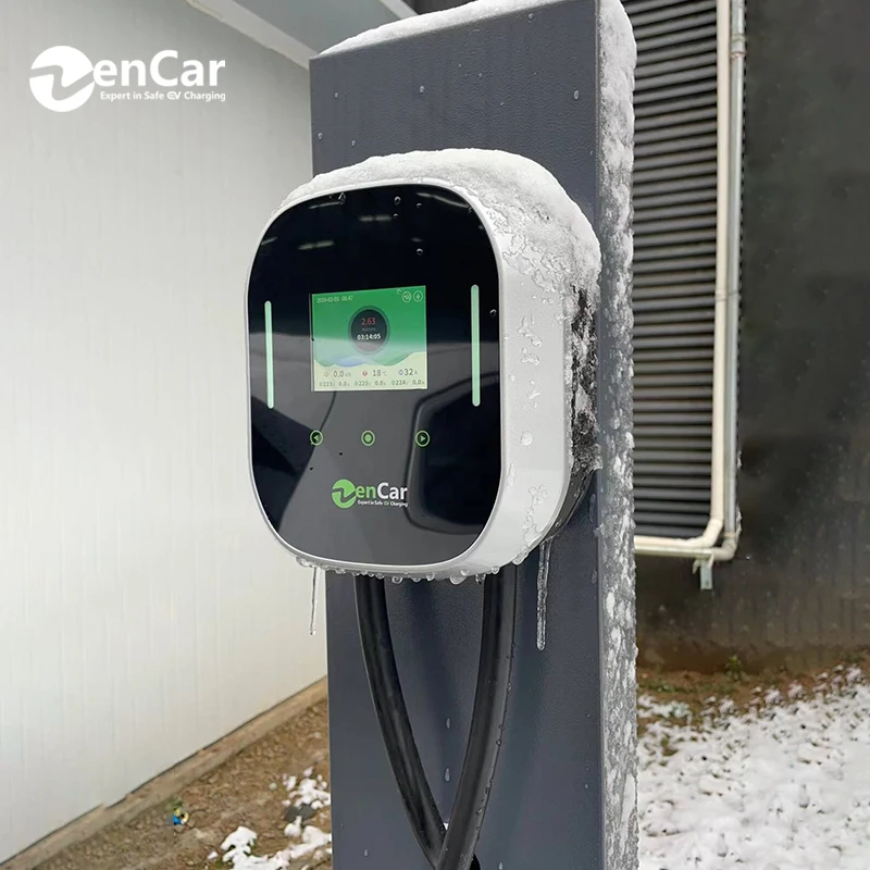 Zencar Type 2 Electric Car Charger 32A 7KW AC EV Wallbox Charging Station With WIFI APP Remote Control TUV Certificate
