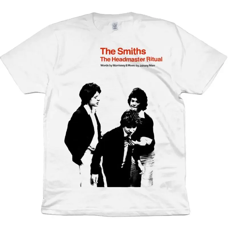 The Smiths Headmaster Ritual Book Cover Original T Shirt Morrissey
