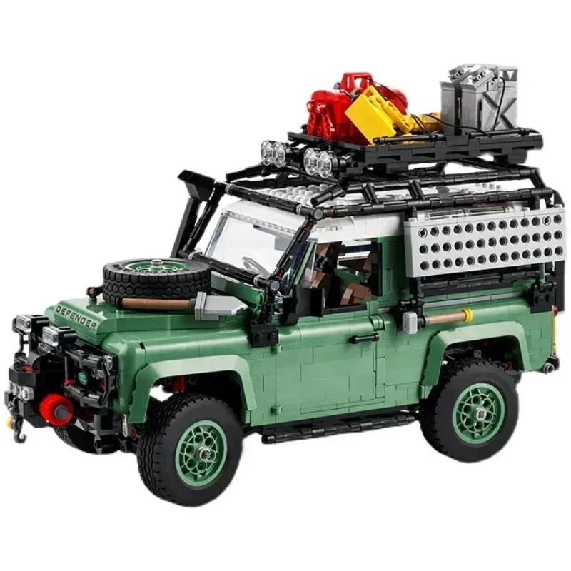 Technical Car SUV Rover Defender 90 Compatible 10317 Lands Bricks Toys Model Buiding Project for Adults Construction Gifts Kids