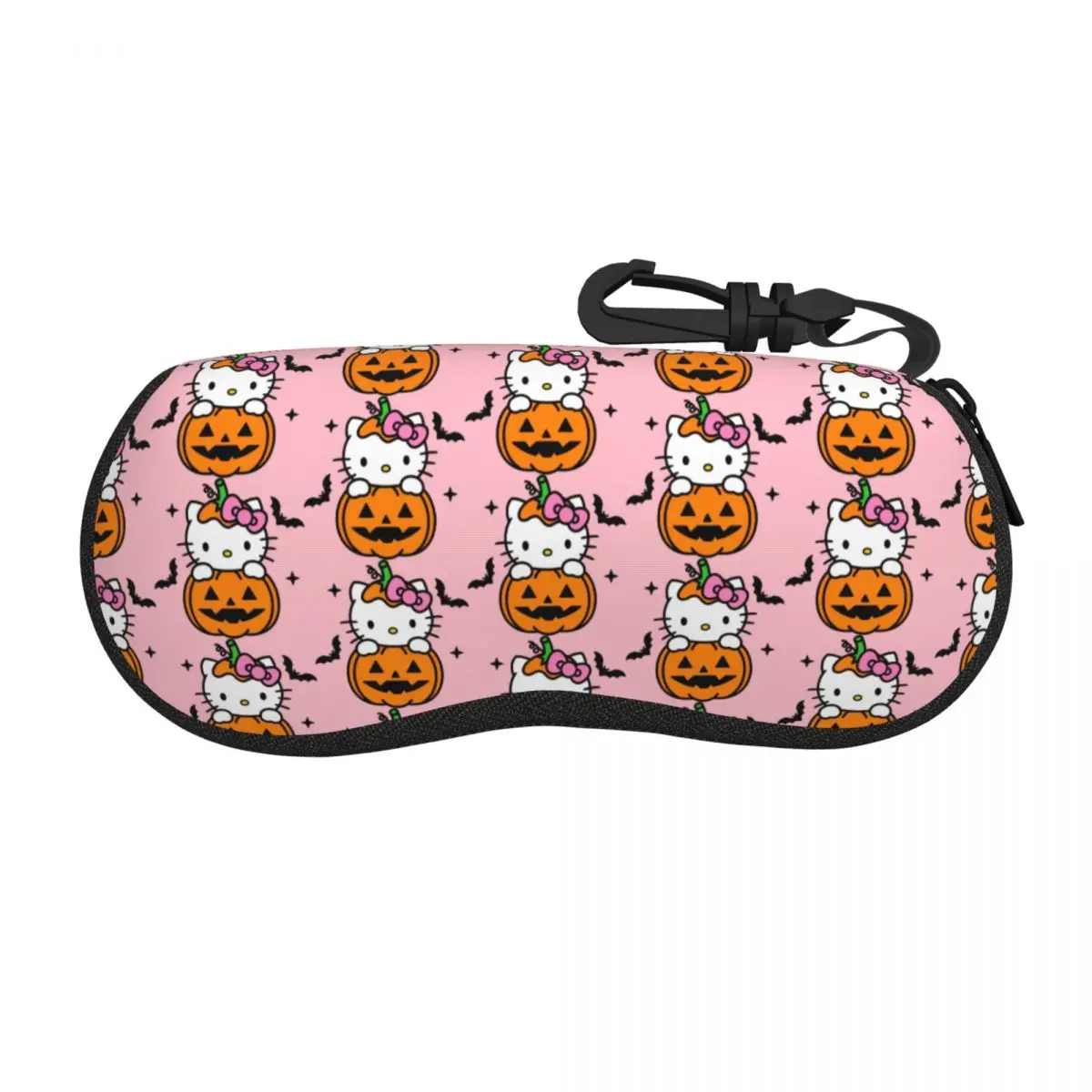 

Пользовательский чехол для очков Hello Kitty на день всех святых, мужской и женский мягкий защитный чехол для солнцезащитных очков