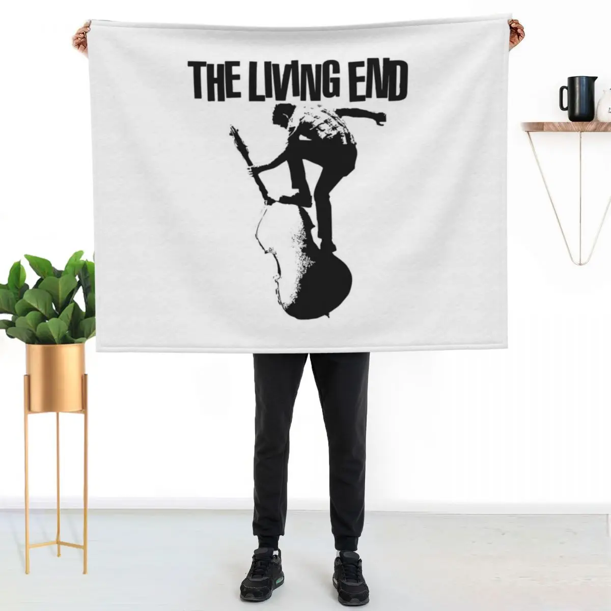 The Living End Throw Blanket Beautifuls funny gift Single Shaggy Blankets
