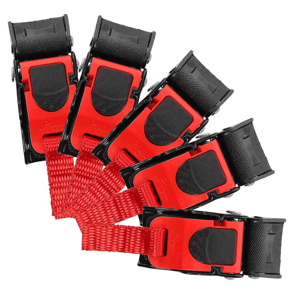 

5pcs Buckles Quick Release Adjustable Durable Strap Chin Replacements Accessories Motorcycle Safety Gear