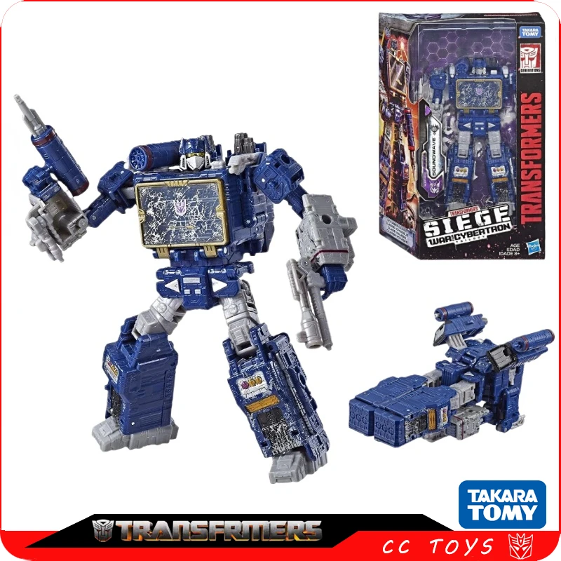 

In stock Takara Tomy Transformers Toy Siege Series WFC-S25 Soundwave Action Figure Robot Collection Hobby Children's Toy