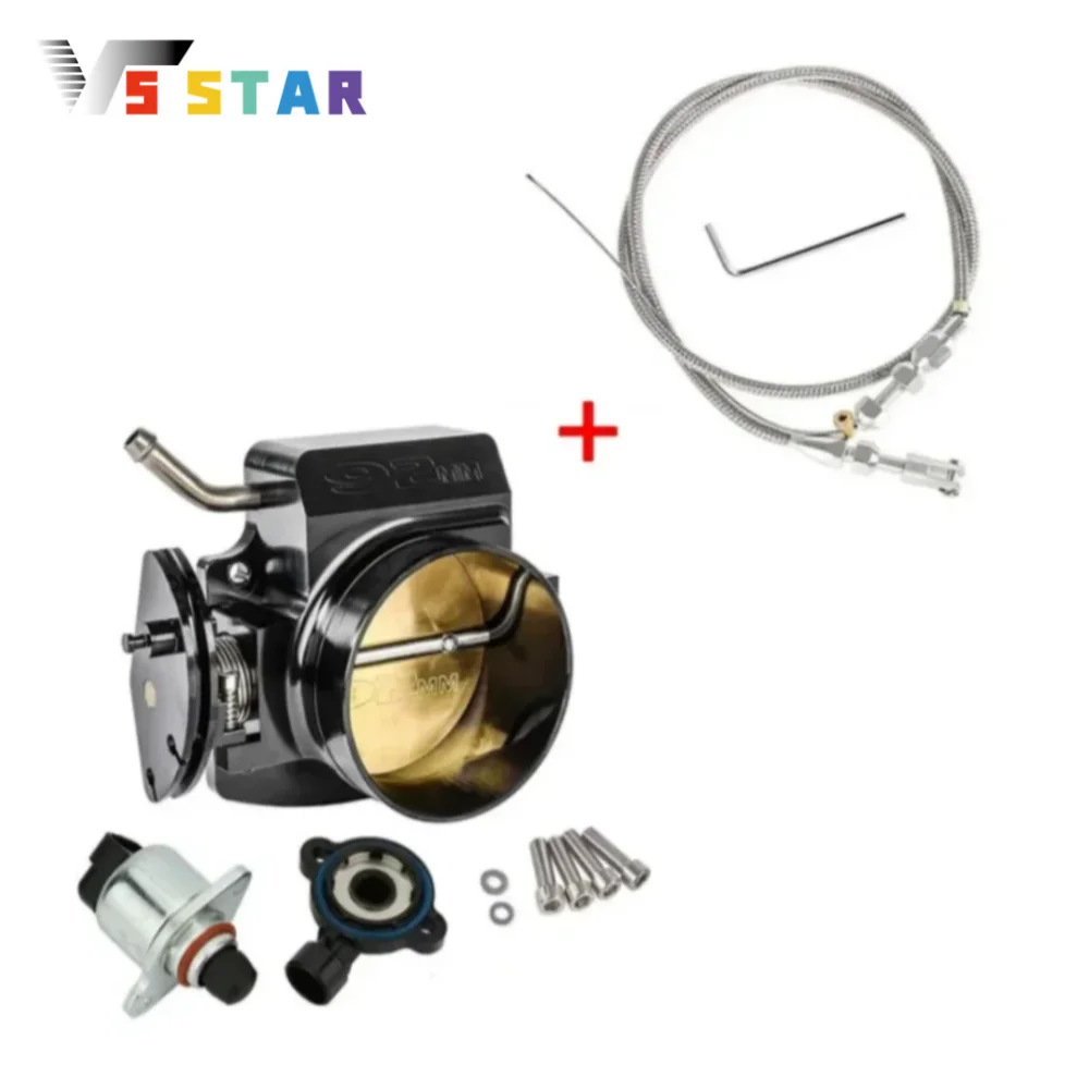 

Дроссельная заслонка 92 мм LS с датчиками положения (TPS, IAC) и комплектом тросов дроссельной заслонки для двигателей Chevrolet Chevy LS1 5.7L 1997-2004 годов выпуска