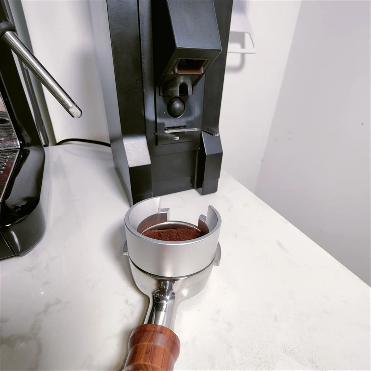 A74X For Eureka Mignon MMG Coffee Grinder Anti-Flying Powder Ring Adapts to Coffee Machine Handle Coffee Powder Ring 58MM -A