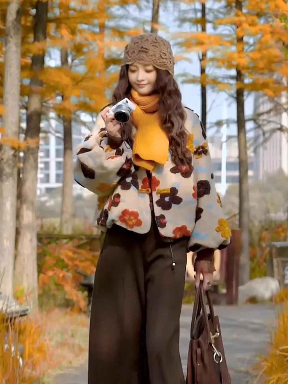 

Ретро-элегантная женская куртка премиум-класса с уникальной красивой китайской вышивкой в стиле дзен, осенне-зимняя модная свободная верхняя одежда