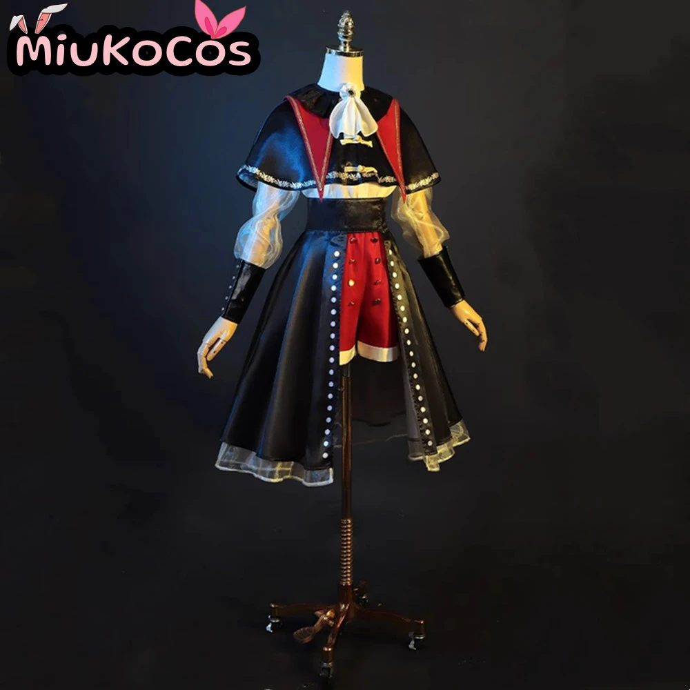 DISPONIBILE Mortis Mutsumi Wakaba Costume Cosplay MiuKoCosplay Anime BanG Sogno! Ave Mujica Cosplay