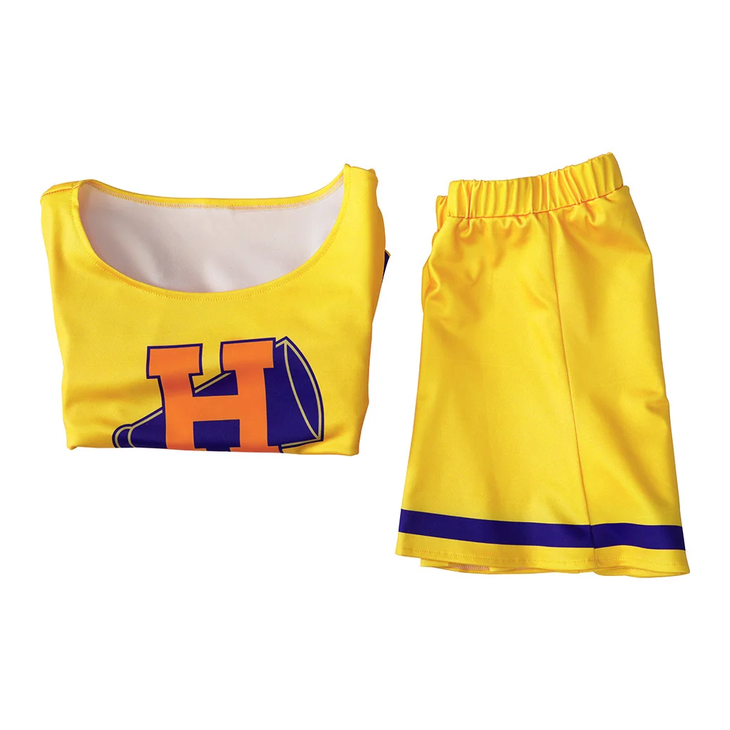 بافي الصيف المشجع تأثيري حلي التشجيع موحدة المرأة بافي مصاص دماء القاتل يتوهم الأصفر بلايز السراويل وتتسابق