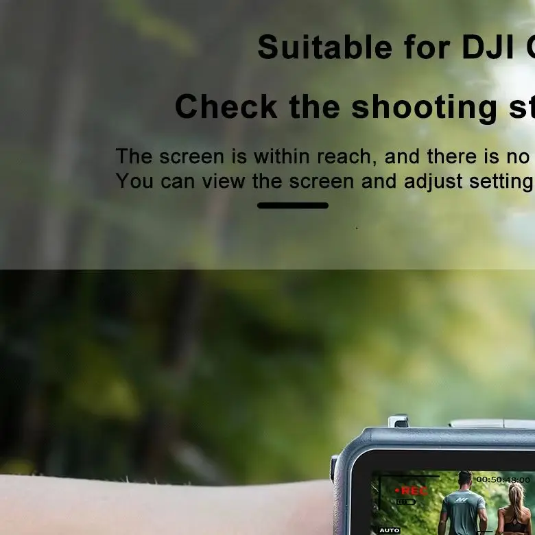 for DJI Osmo Nano Thumb Camera Multifunctional Vision Dock with Wristband Expansion Protection Accessories for Image Capture