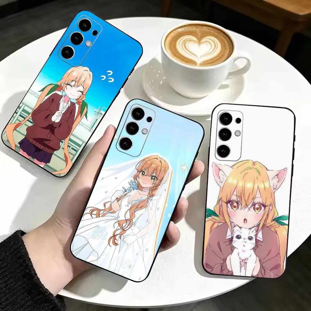 Anime T-Tsundere I-Inda Karane  Soft Silicone Case For Samsung S20 S21 S22 S23 S24 S25 S26 Ultra Plus Lite S24 FE Fundas