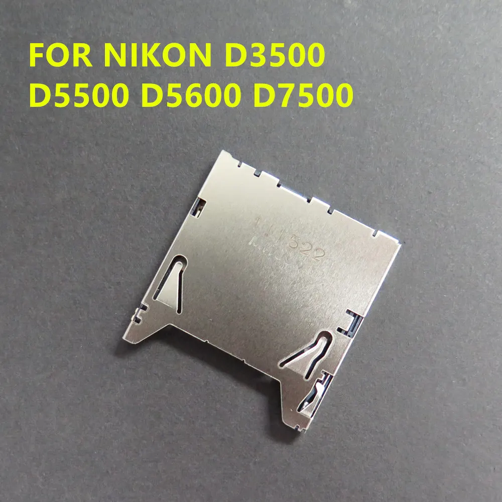 NEW For Nikon D7500 D5500 D5600 D3500  Z50  SD Memory Card Slot Reader Assembly Camera Replacement Spare Part