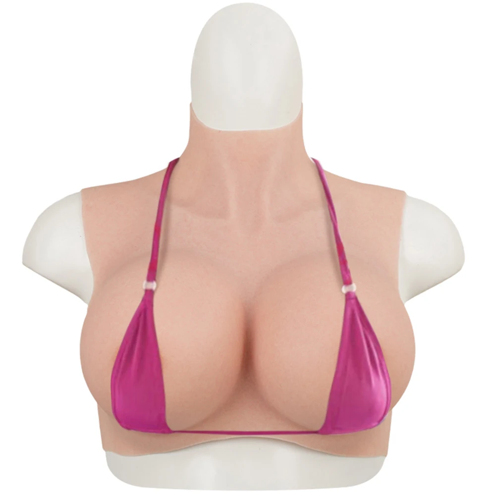 

Dokier Realistic Bloodshot Silicone Breast Forms for Transgender Sissy Drag Queen Crossdresser Fake Boobs Enhancer Breastplates