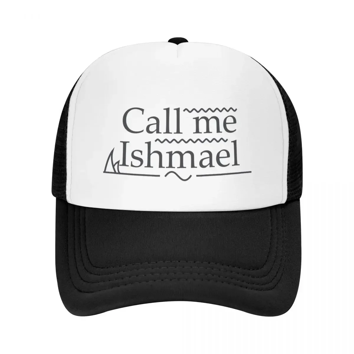 Call Me Ishmael Black Baseball Cap Sun Hat For Children Vintage Golf Men Women's