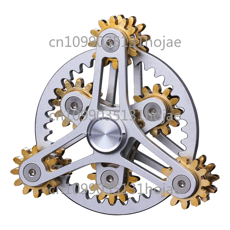 

Fingertip gyroscope gear linkage precision machinery
