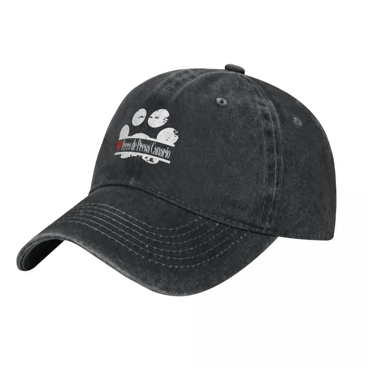 Perro de Presa Canario dog paw print Baseball Cap Fashion Beach derby hat For Girls Men's