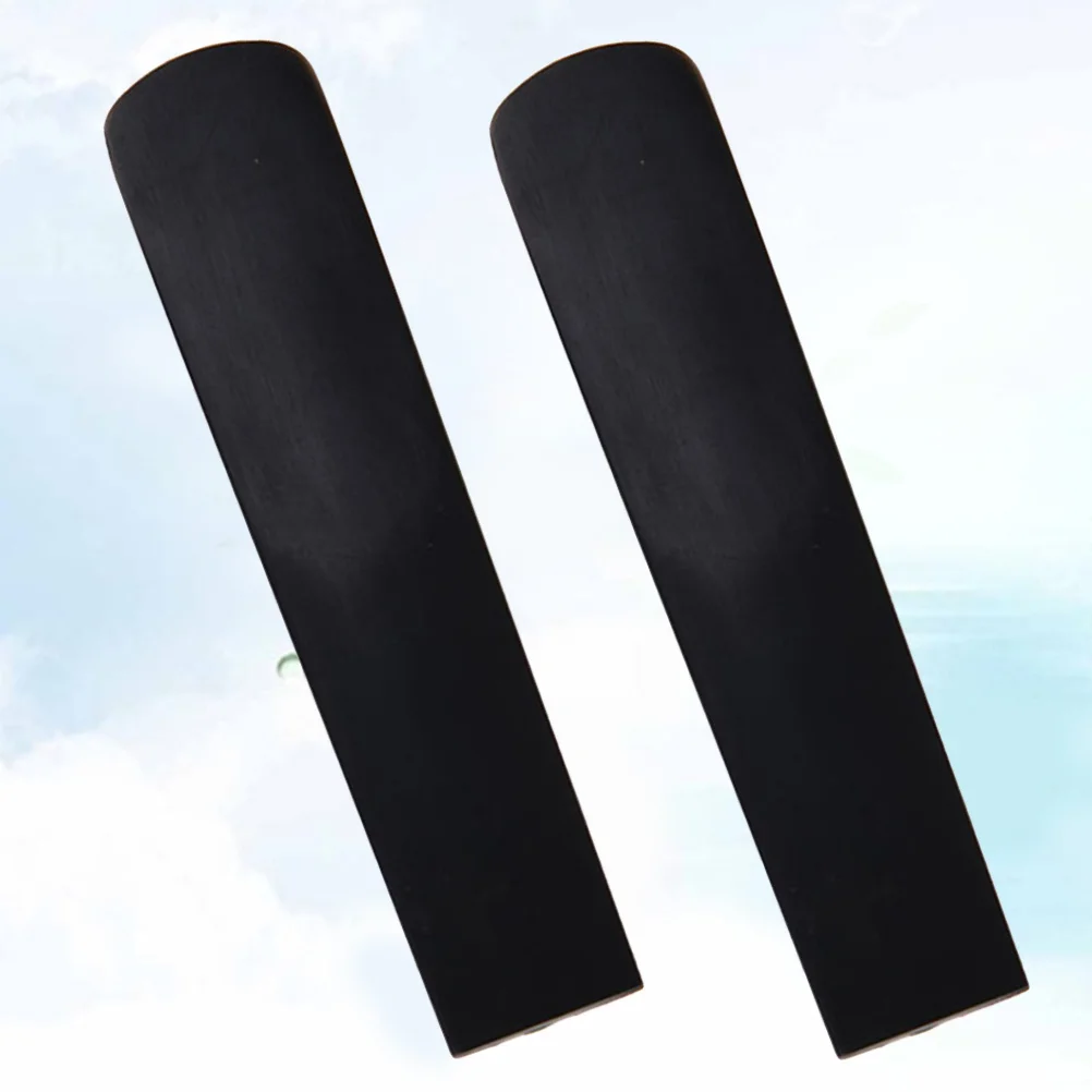 

2Pcs Clarinet Reed Resin Strength 2.5 Durable Musical Instrument Parts Woodwind Accessory for Traditional Clarinet Players