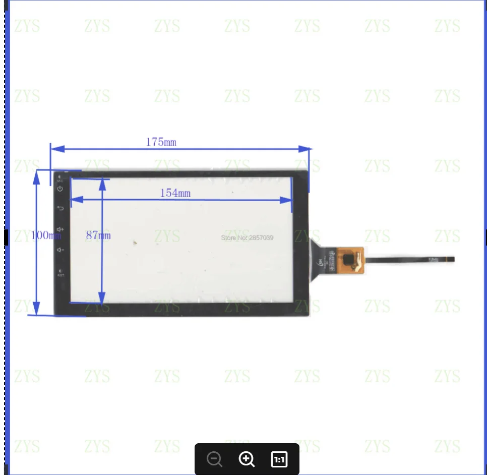 НОВЫЙ 7-дюймовый автомобильный аудиоплеер для Android от Ezone. TPC0013-V02 6-линейная емкостная сенсорная панель TPC0013-V02 175мм*100мм НОВЫЙ 7-дюймовый автомобильный аудиоплеер для Android от Ezone. TPC0013-V02 6-линейная емкостная сенсорная панель TPC0013-V02 175мм*100мм