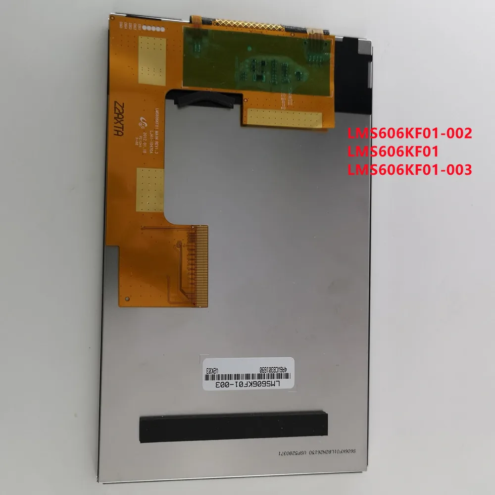 6 "écran d'affichage à cristaux liquides de pouce + Hébergements eur d'écran tactile d'origine LMS606KF01-002 LMS606KF01-003 LMS606KF01 pour TomTom commencent 6d0 60M Nav GPS