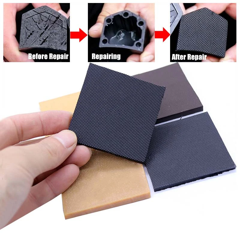 

Heels Sole Protector for Shoes Sandals Outsole Rubber Anti Slip Repair Replacement Soles Cushion Wear-resistant Protection Patch