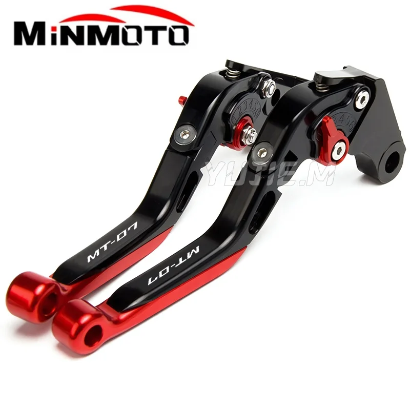 For MT-07 FZ-07 MT 07 FZ07 2014~2023 2024 2025 Motorcycle Accessories Adjustable Extendable Brake Clutch Levers