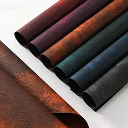 Imitation Leather Gradient Textured Flower Wrapping Paper, Bouquet Packaging Material, Gift Wrapping Paper, 50*60cm