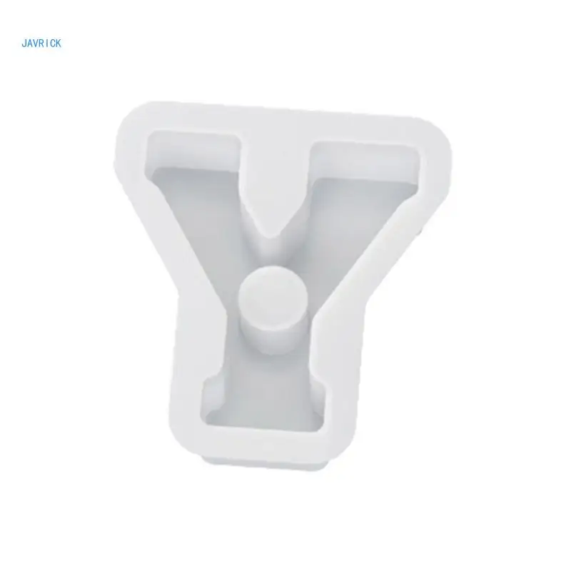 Silicone Holder Moulds Candlestick Molds Letter Shaped Silicone Material Stand Mold for DIY Crafts