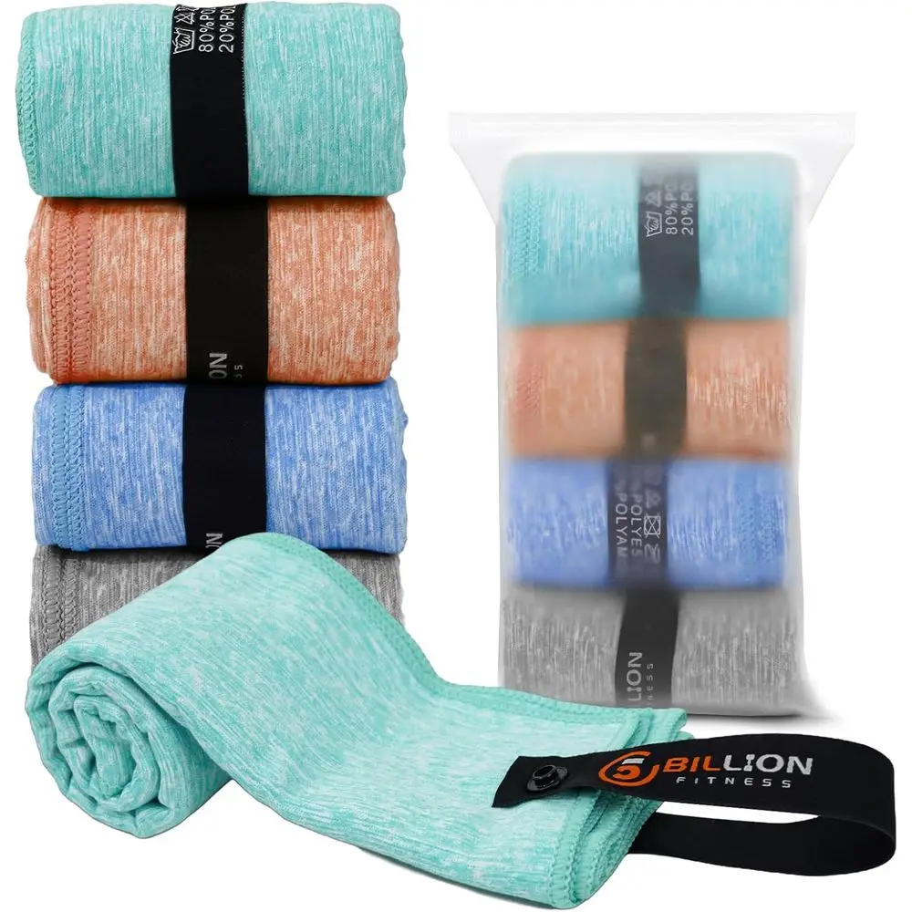 

Ultra-Absorbent Quick-Dry Towel Set - Lightweight Yoga & Gym Towels for Travel, Workout, and Exercise Accessories for Men & Wome