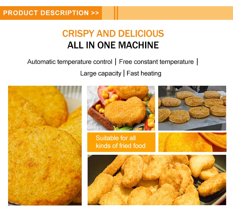 New Condition Automatic Frozen Chicken Nugget Meat Pie Making Machine Hamburger Burger Patty Formation Restaurants Fish