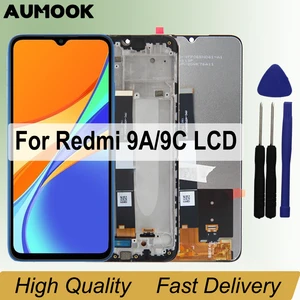 Merek BARU untuk Xiaomi Redmi 9A /9C Tampilan Rakitan Digitizer Layar Sentuh Pengganti untuk Xiaomi Redmi 9C Tampilan LCD M2006C3 8 penjualan terbaik nova 3i - №