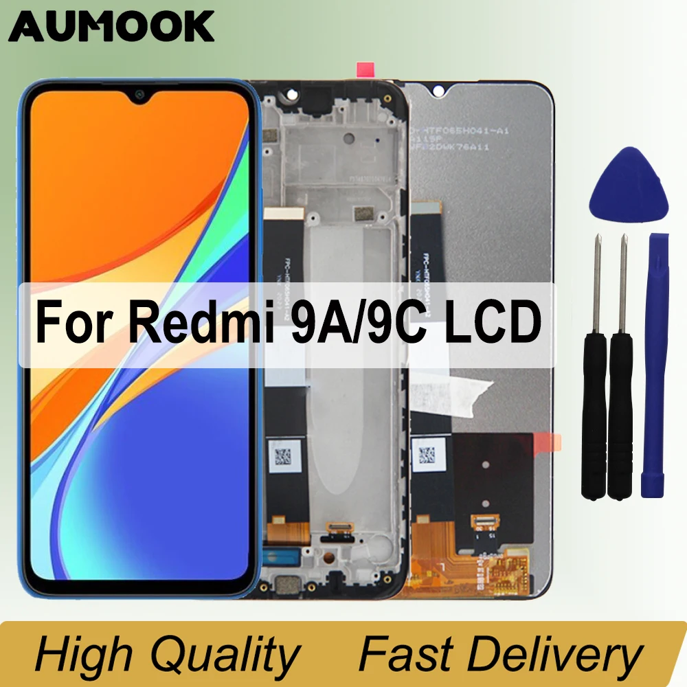 Brand NEW For Xiaomi Redmi 9A /9C Display Touch Screen Digitizer Assembly Replacement For Xiaomi Redmi 9C Display LCD M2006C3