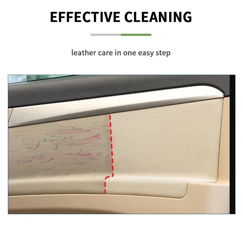 Car Interior Cleaner Agent Ceiling Cleaner Leather Flannel Woven Fabric Water Free Multipurpose Auto Dash Cleaning Tool HGKJ S21 image 3