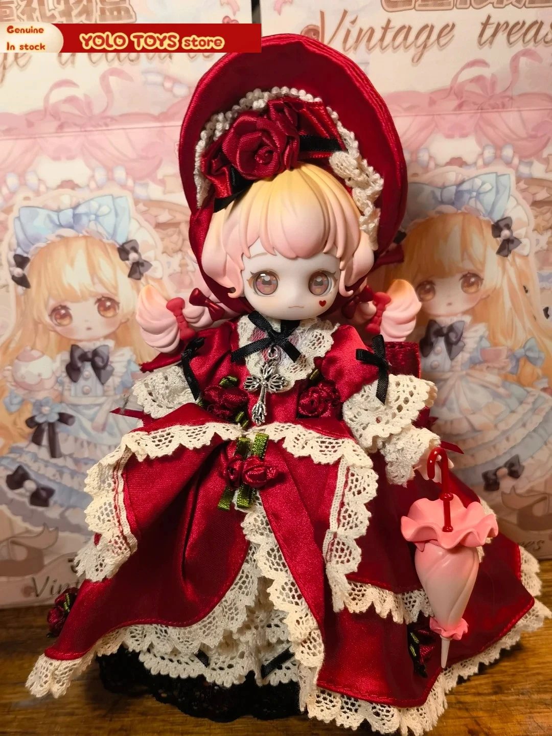 

Genuine Kiseki Vintage Treasures Series Mjd Blind Box 12 Point Action Figure Bjd humanoid Trendy Toys Mystery Box Collect Gift