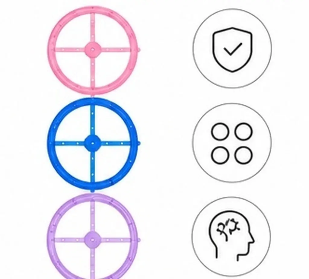 3 Pcs DIY Wind Chime Craft Making Circle Garden Decor Chimes Handmade Accessories