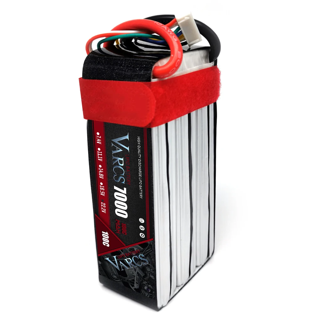 Batteries Lipo VARCS 7.4V 11.1V 15.2V 14.8V 22.2V 2S 3S 4S 6S 5200Mah 6300Mah 6500mAh 6200mAh 6750mAh 8000mAh 7000mAh for car