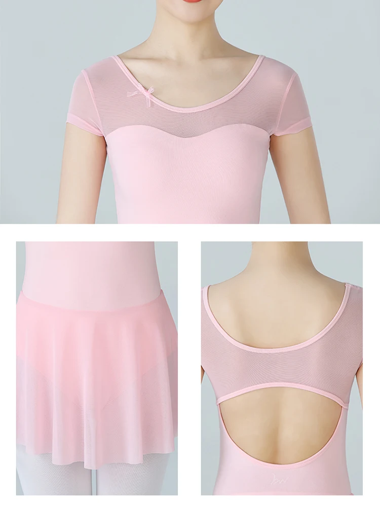 Frauen lyrische Kleid Chiffon Ballett Kleider für Mädchen Ballett Tutu zeitgenössische Kostüme Erwachsenen Trikot Ballerina Tanz kleidung