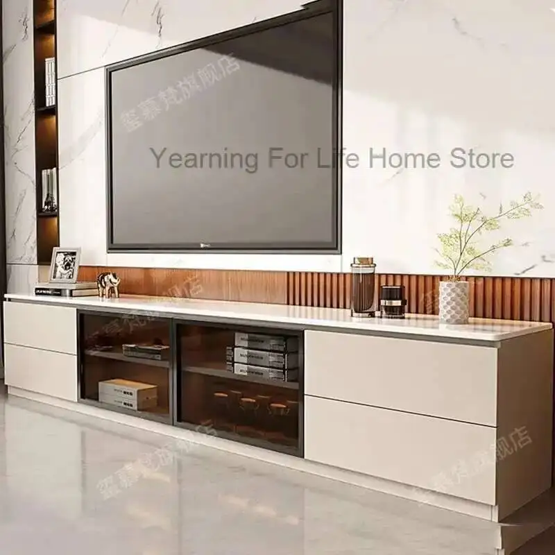 

Drawers Living Mobile Room Tv Modern Stands Cabinets Luxury Shelf Tv Table Designer Storage Suporte Para Tv Trendy Furniture