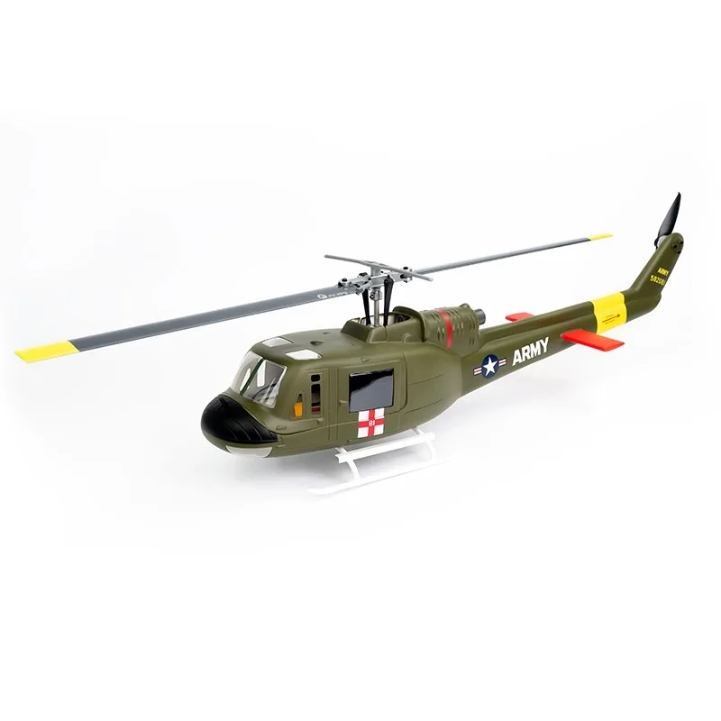 FLYWING UH1 Bell206 RC シミュレーション ヘリコプター部品金属ローター ヘッド クリップ アップグレード パーツ 450L