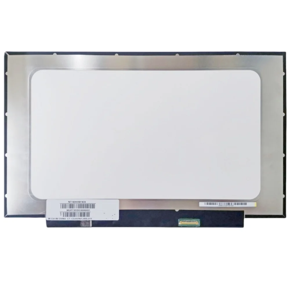 

NT140WHM-N34 NT140WHM N34 14 inch Laptop Display LCD Screen No-touch Slim TN Panel HD 1366x768 EDP 30pins 60Hz