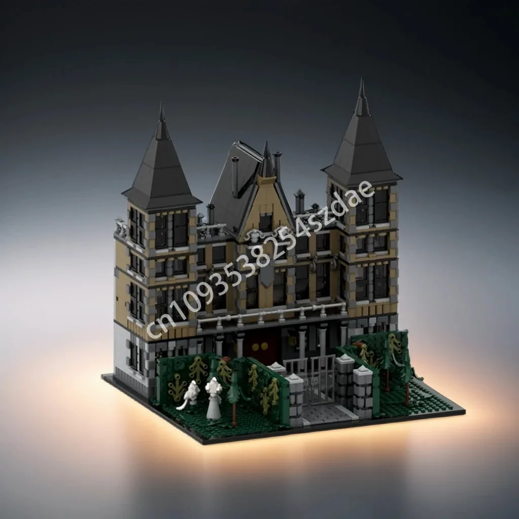 

1220pcs MOC Malfoy Manor Expansion Harry Building Blocks creativity Christmas toy Gift creativity STEM Christmas toy Gift