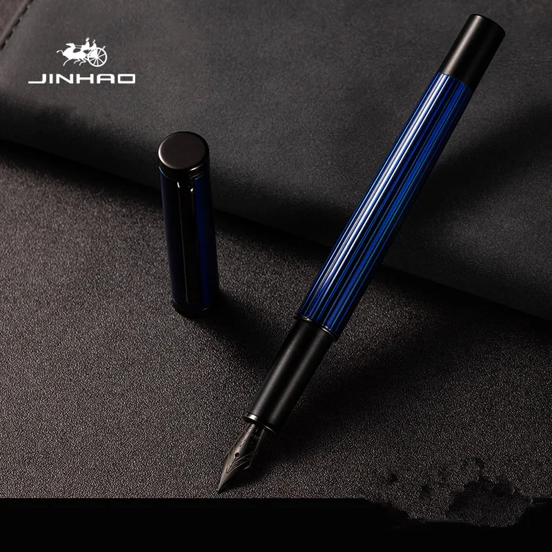 Jinhao 88 Black Sea Fountain Pen Elegant Retro Design Fine Nib Ink Pens for Writing Office Business Signature School A6257