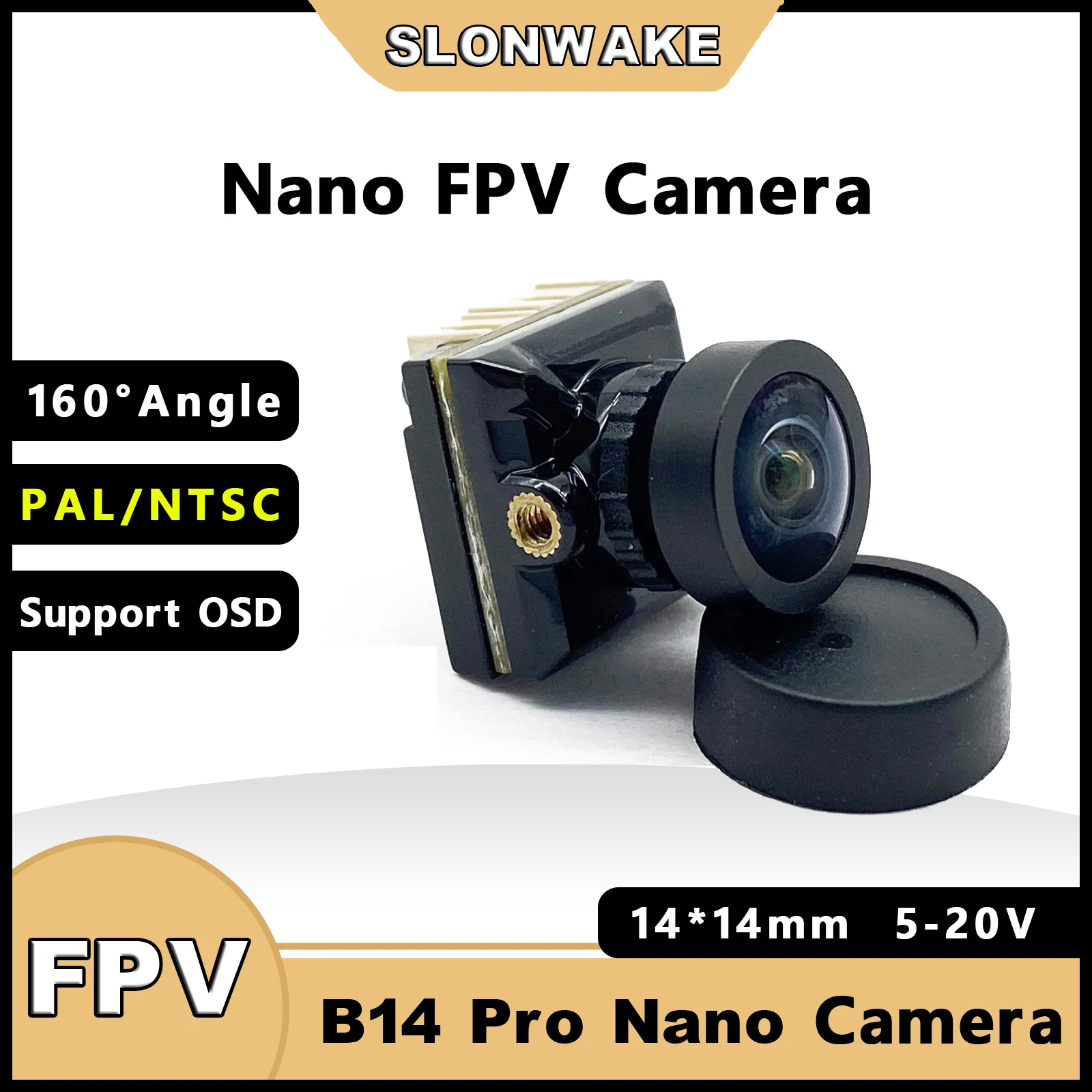 

Nano B14 Pro CMOS 1200TVL Объектив 1,8 мм 1/3 сенсорная FPV камера NTSC/PAL с переключением 5-20 В для модели RC Drone Quadcopter
