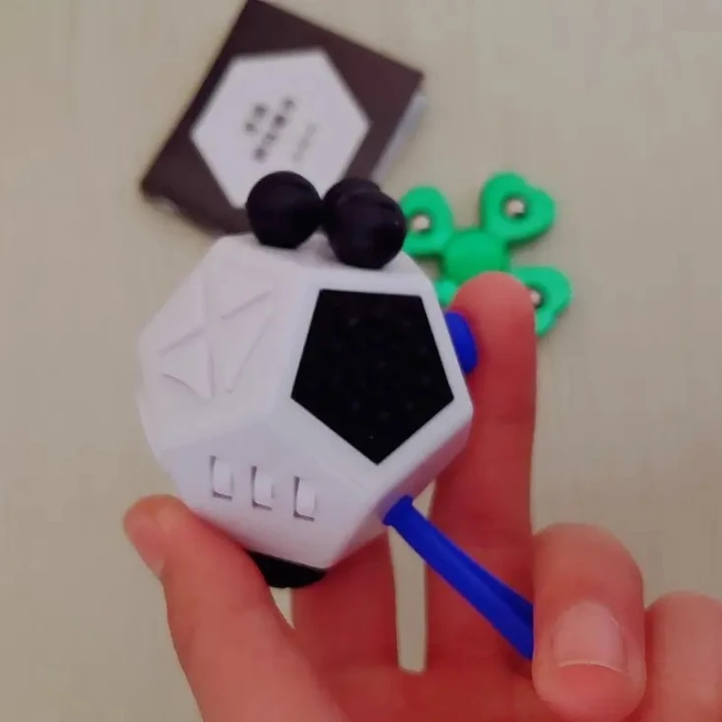 

12-Side Fidget Spinner - Creative Anti-Anxiety Stress Relief Toy for ADHD/Autism Focus in Kids & Adults