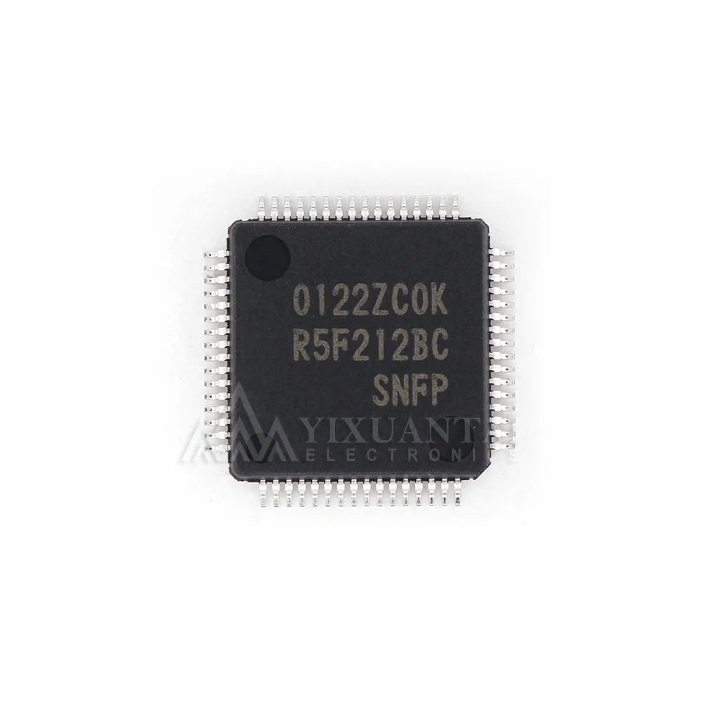 New original   R5F212BCSNFP   R5F212BC   R5F109GCKFB   R5F109GC   IC MCU 16BIT 128KB FLASH 64LFQFP